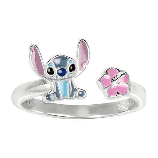 Stitch Disney silver toe ring