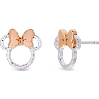 Minnie Mouse silver earrings