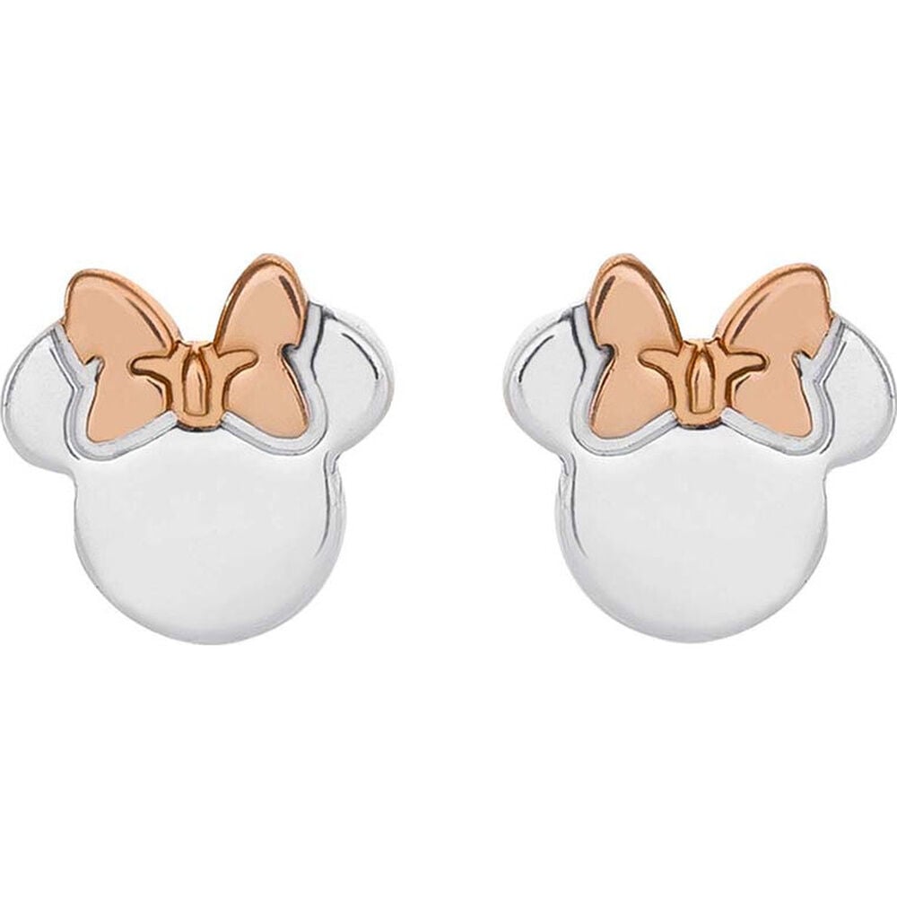 Minnie Mouse silver earrings