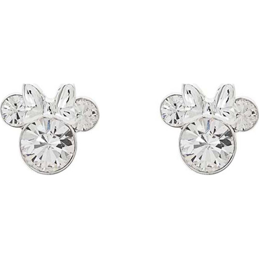 Minnie Mouse silver earrings