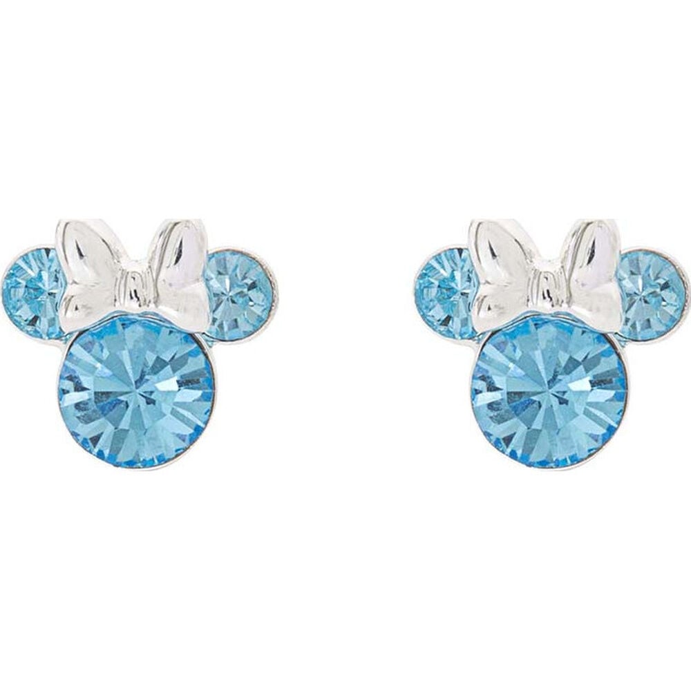 Minnie Mouse Disney silver earrings March