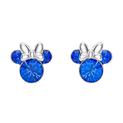 Minnie Mouse Disney silver earrings September
