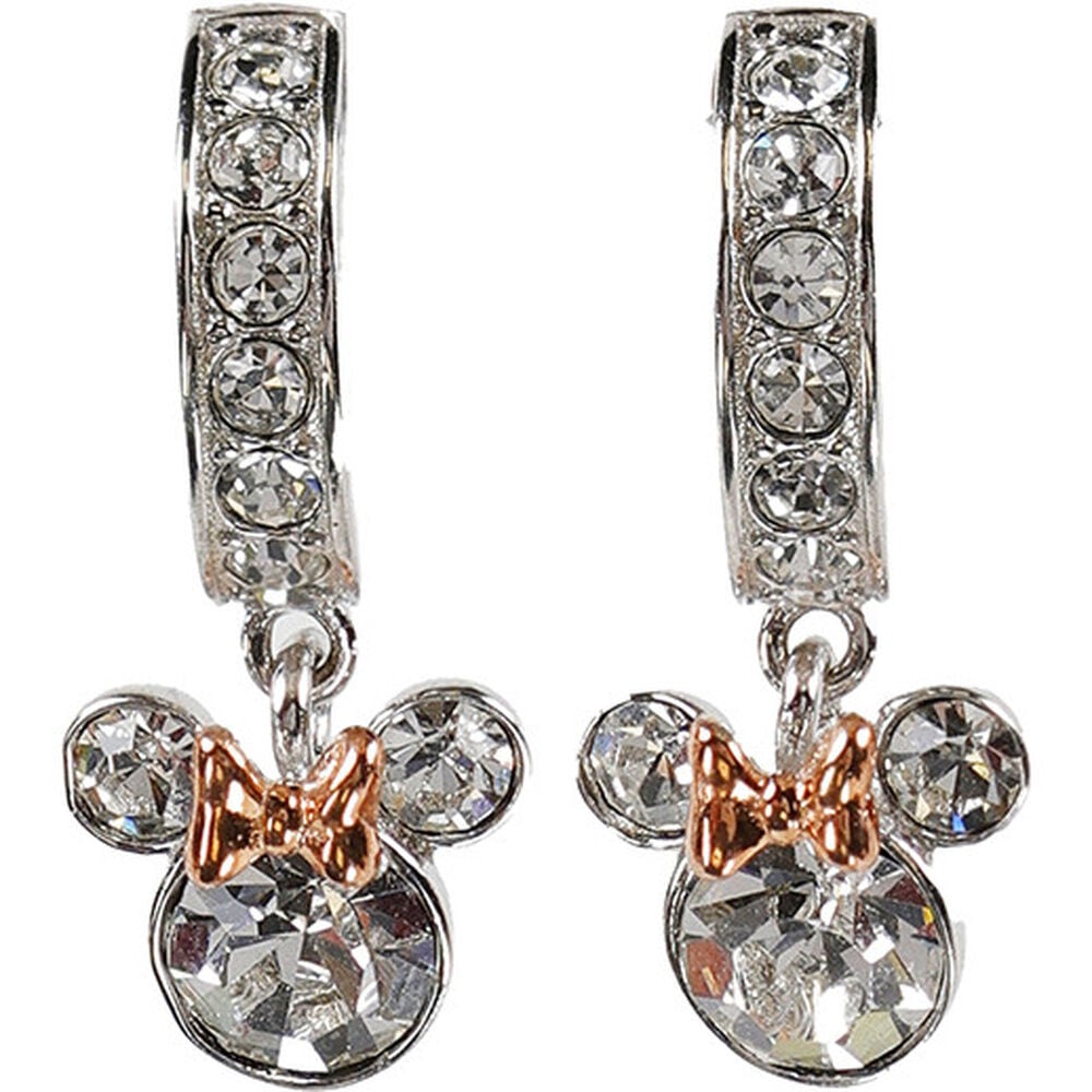 Minnie Mouse silver earrings