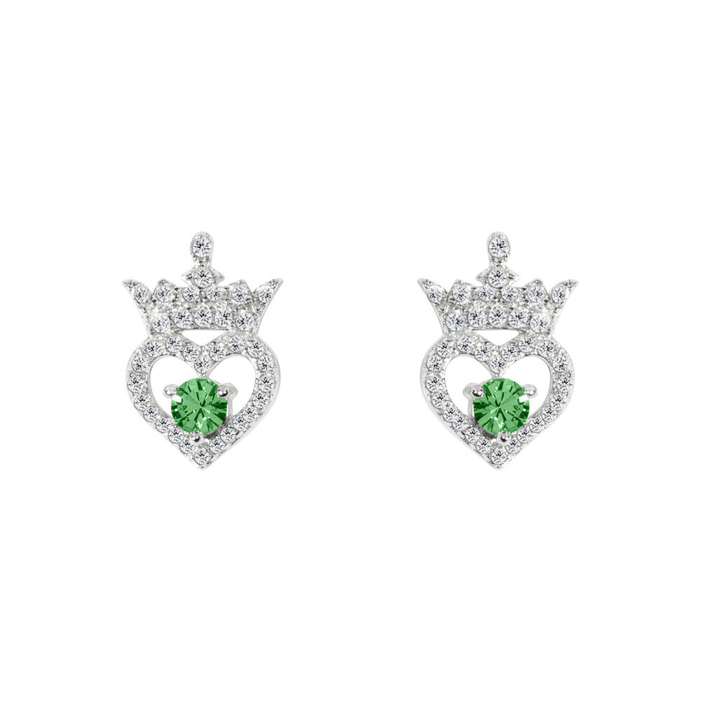 disney princesses silver earrings (august)