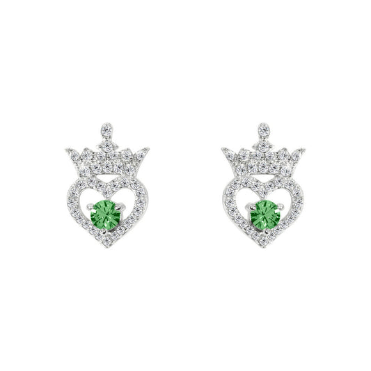 disney princesses silver earrings (august)