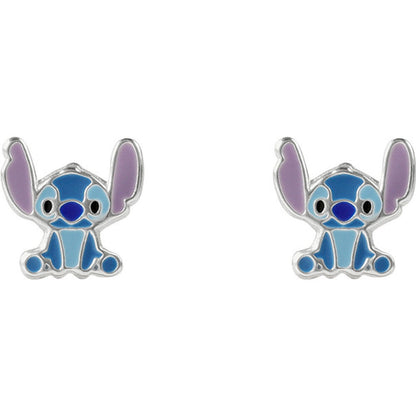 Stitch Disney silver earrings