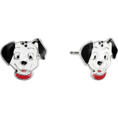 101 dalmatians disney silver earrings