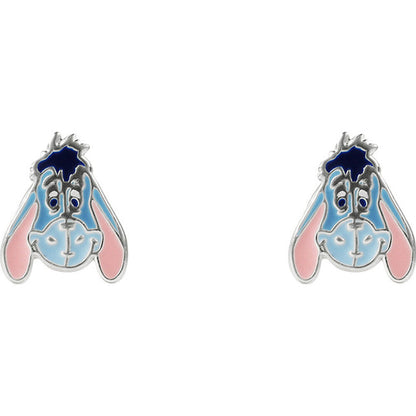 igor winnie the pooh disney silver earrings