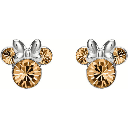 minnie mouse disney silver earrings june