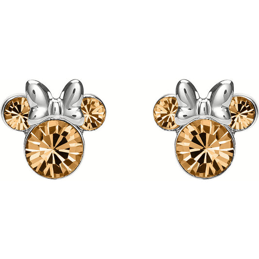 minnie mouse disney silver earrings june