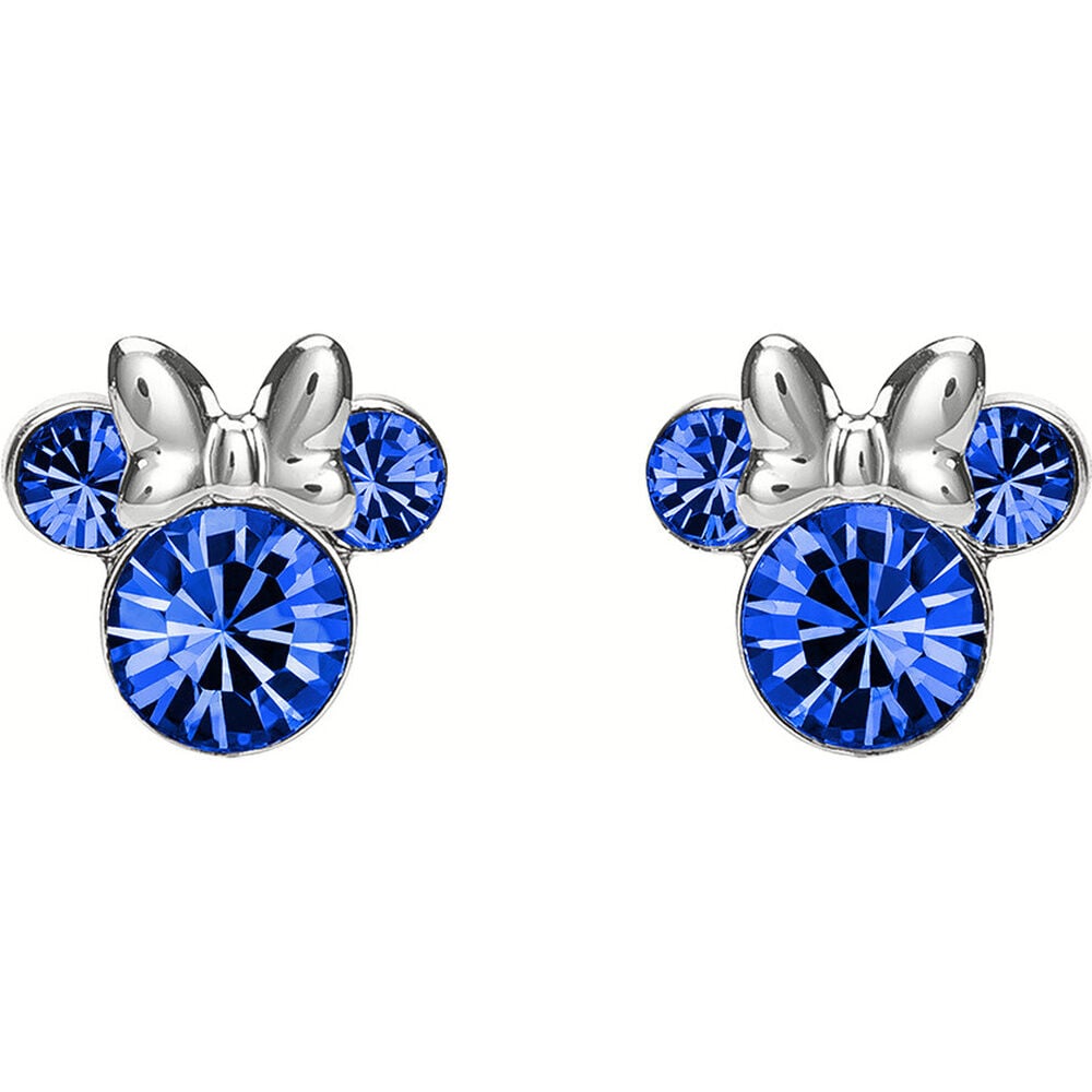 Minnie Mouse Disney silver earrings September