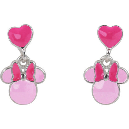 Minnie Mouse silver earrings