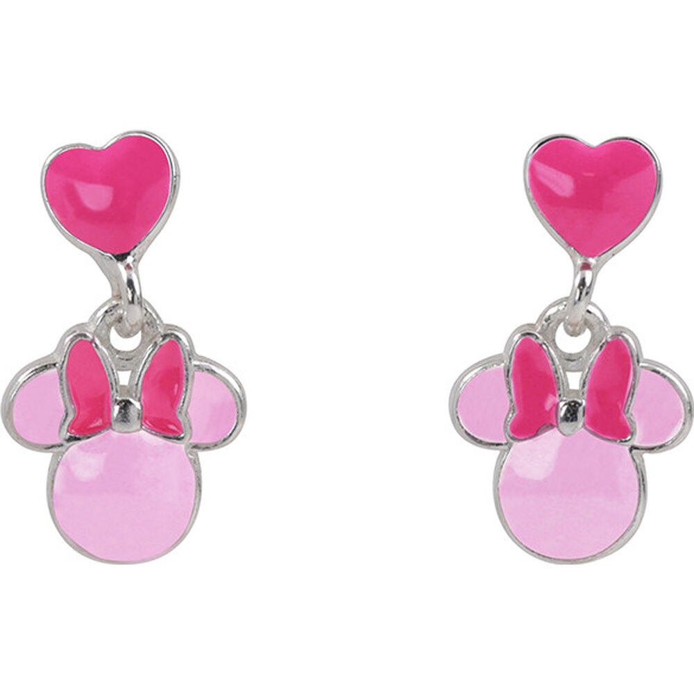 Minnie Mouse silver earrings
