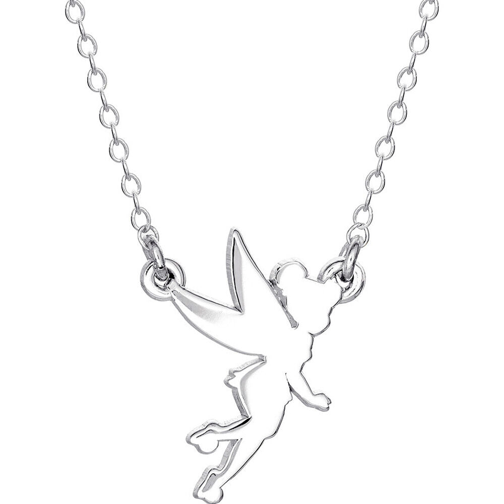 disney tinker bell pendant  silver