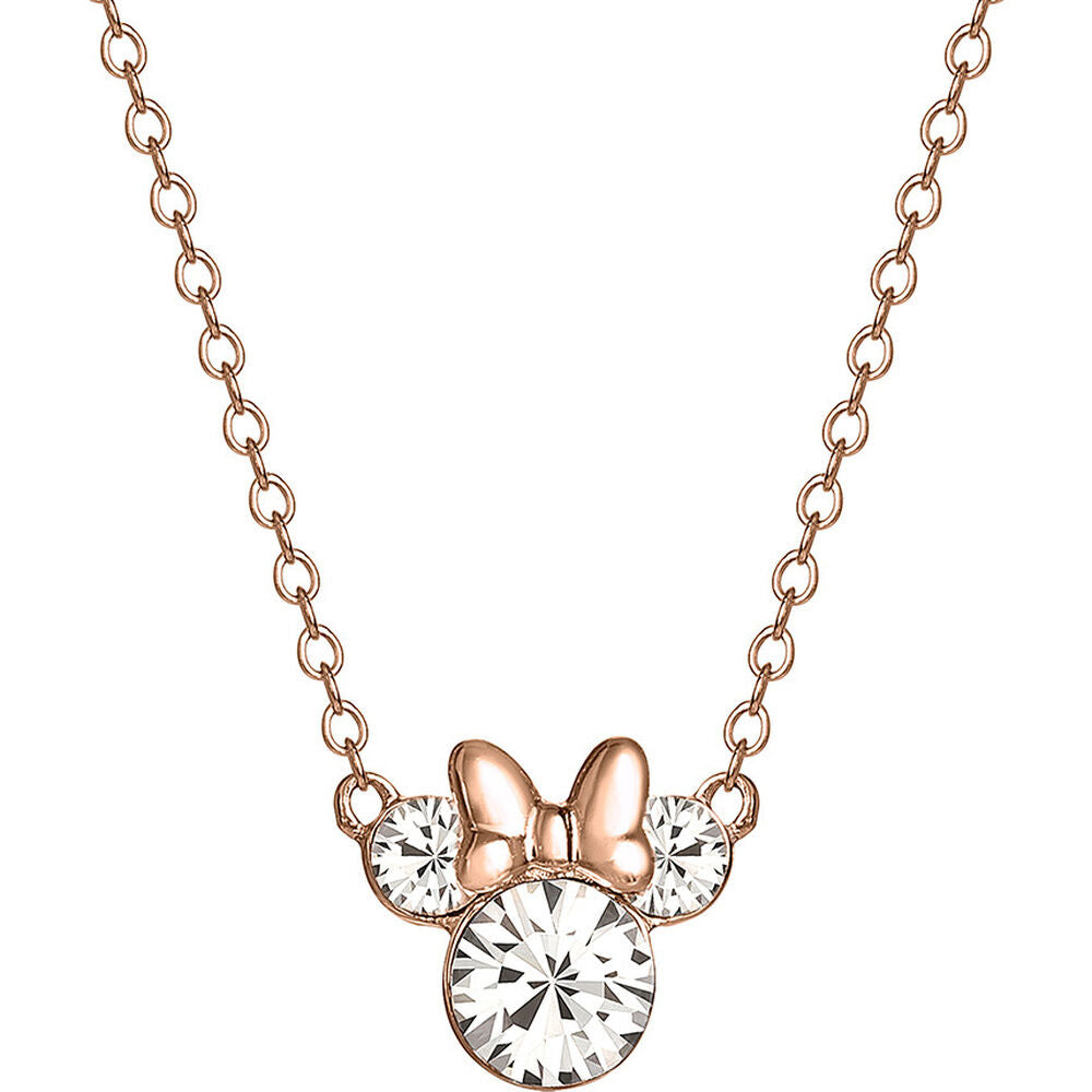 minnie mouse pendant  silver