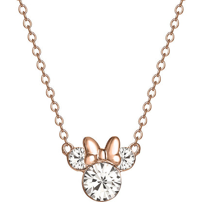 minnie mouse pendant  silver
