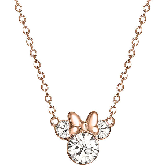 minnie mouse pendant  silver