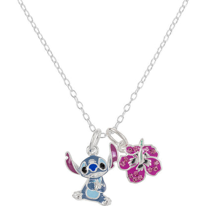 Ciondolo Disney Stitch in argento