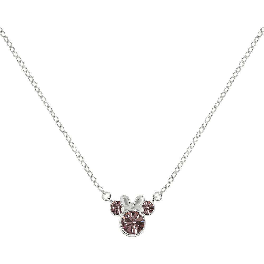 minnie mouse disney february pendant silver