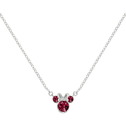 julio minnie disney silver pendant
