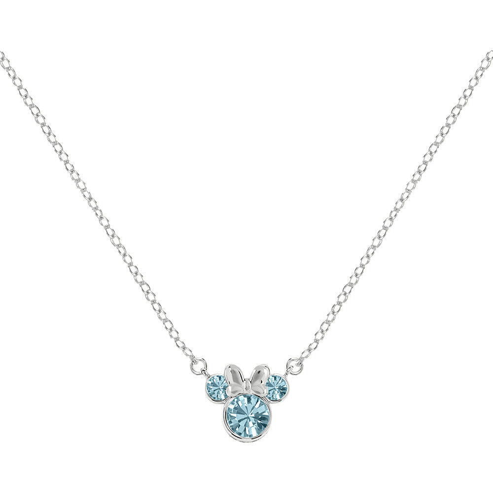 disney minnie mouse march pendant silver