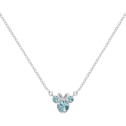disney minnie mouse march pendant silver