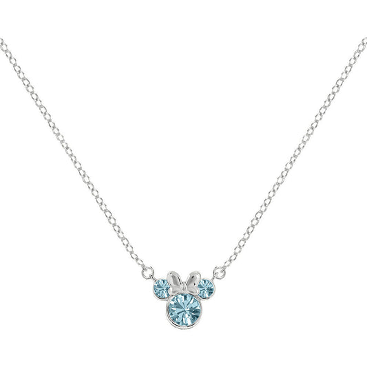 disney minnie mouse march pendant silver