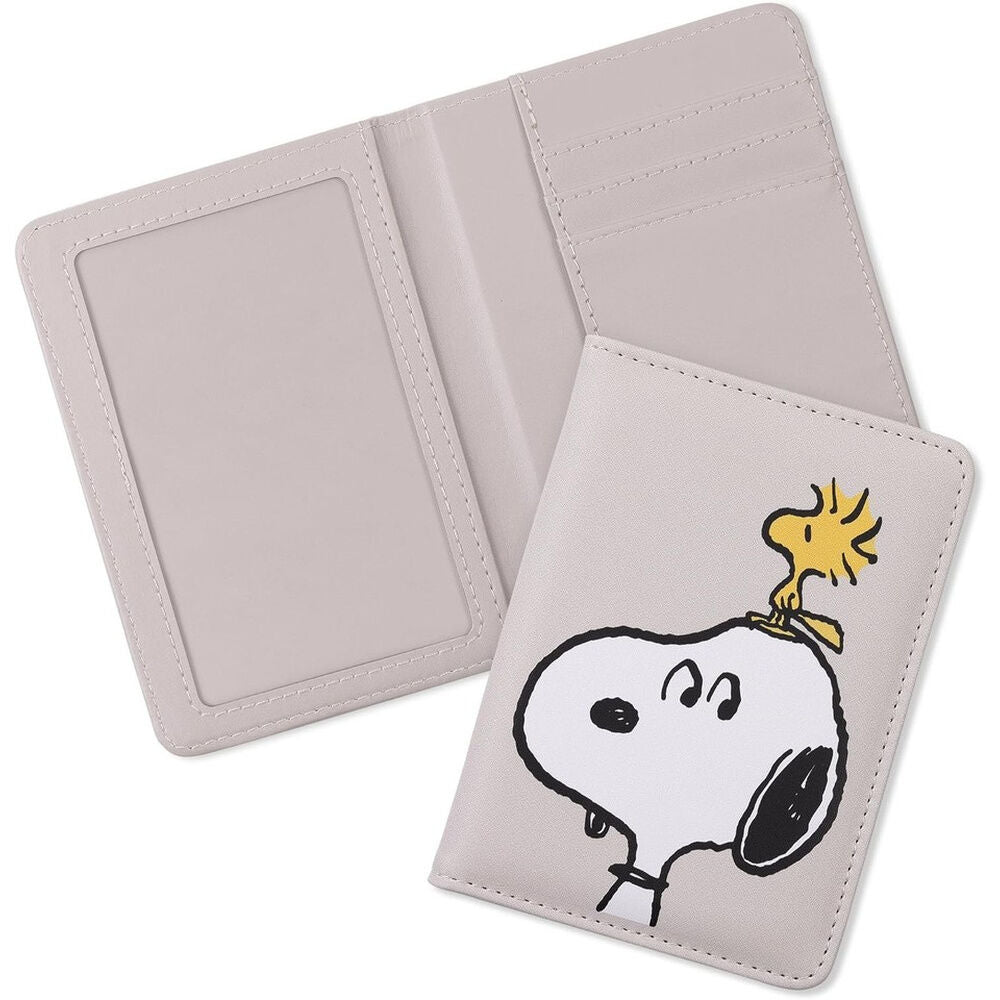 snoopy peanuts passport holder