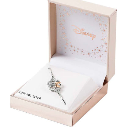 Mickey & Minnie Disney silver bracelet