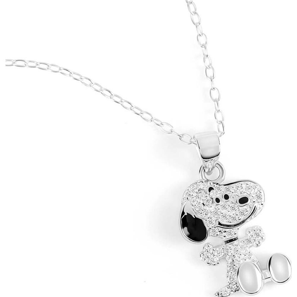 Ciondolo 3D di Snoopy dei Peanuts in argento