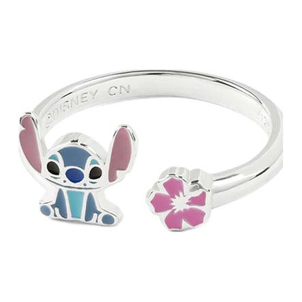 Stitch Disney silver toe ring