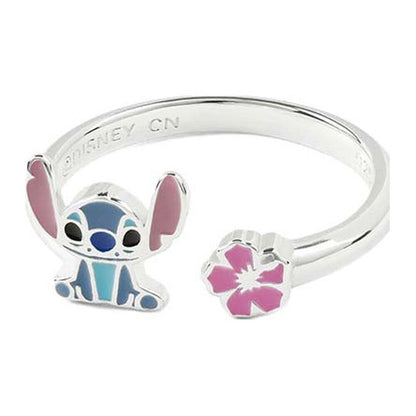 Stitch Disney silver toe ring