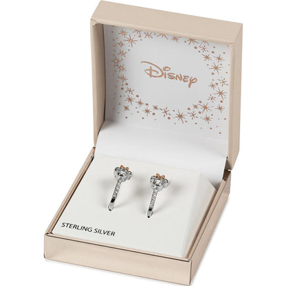 Minnie Mouse silver earrings