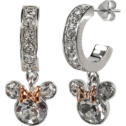 Minnie Mouse silver earrings