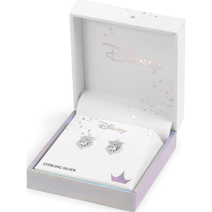 April Disney Princess Silver Earrings