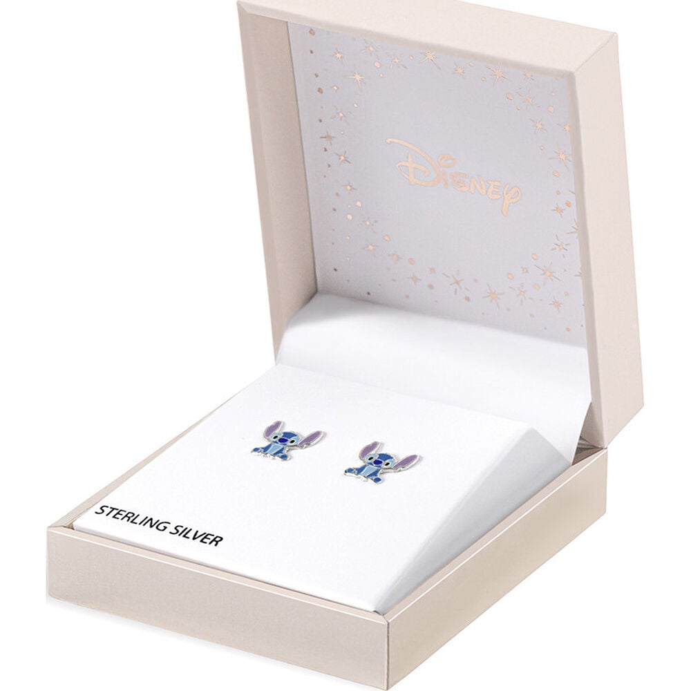 Stitch Disney silver earrings