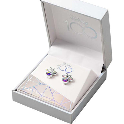 Minnie Mouse silver earrings