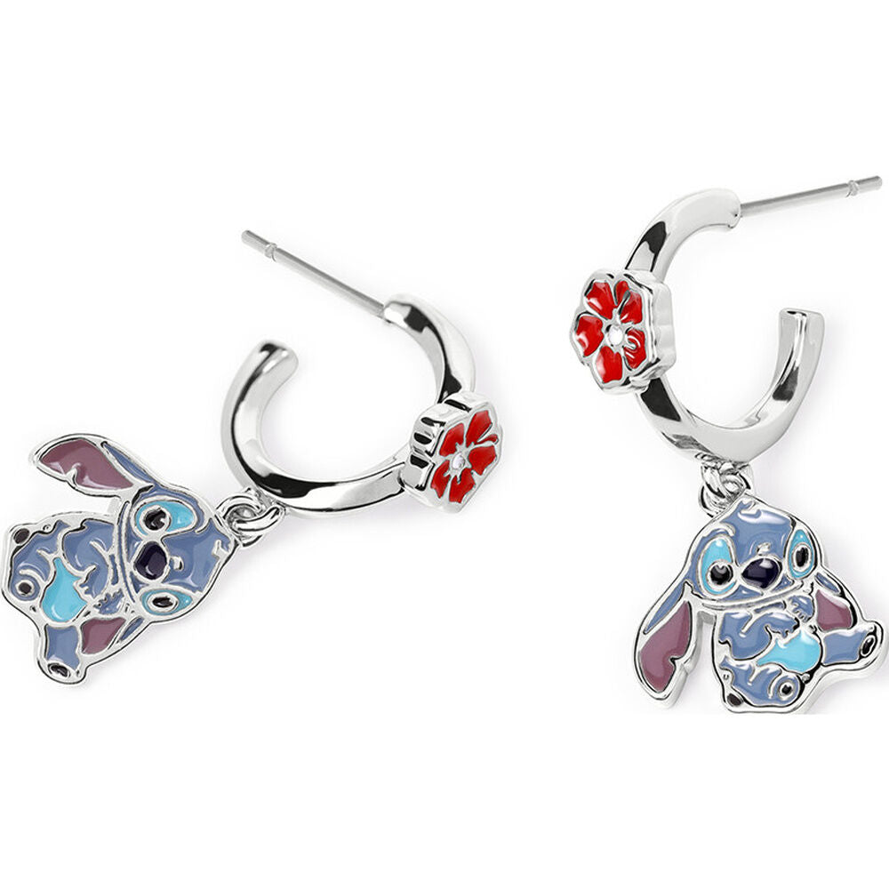 Pendientes con dije de Stitch de Disney