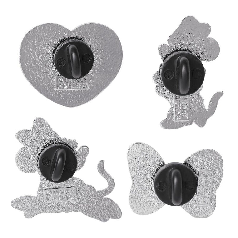 Set di 4 spille Disney di Minnie Mouse