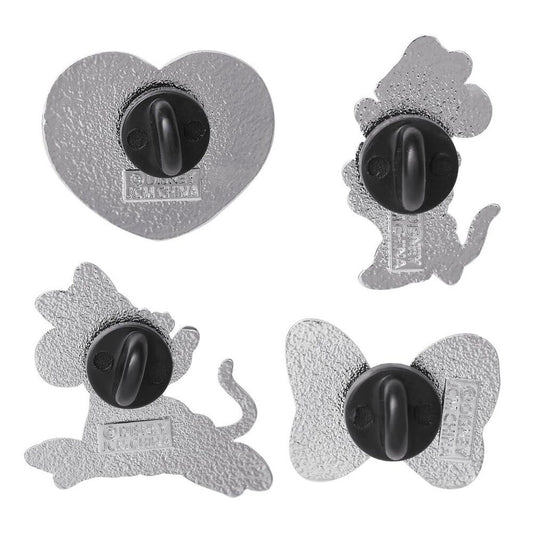 Conjunto de 4 pins da Minnie Mouse da Disney