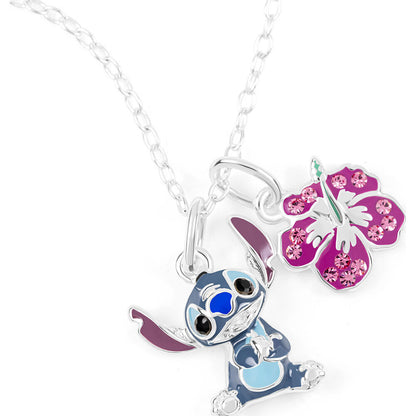 Ciondolo Disney Stitch in argento