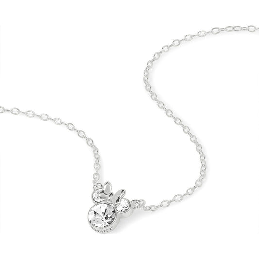 April Minnie Disney silver pendant