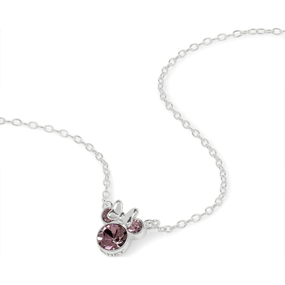 Colgante de Minnie Mouse de Disney de febrero en plata