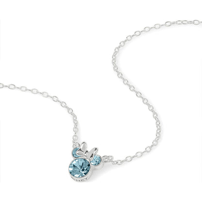 Disney Minnie Mouse March Pendant Silver