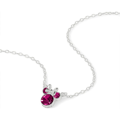 Pingente de prata Minnie Disney de outubro