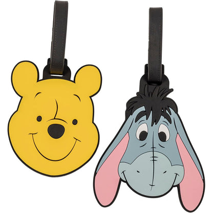 Set mit 2 Winnie Puuh Disney Gepäckanhängern