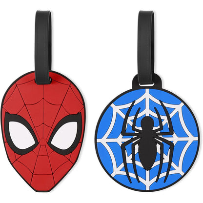 Set mit 2 Marvel Spiderman Gepäckanhängern