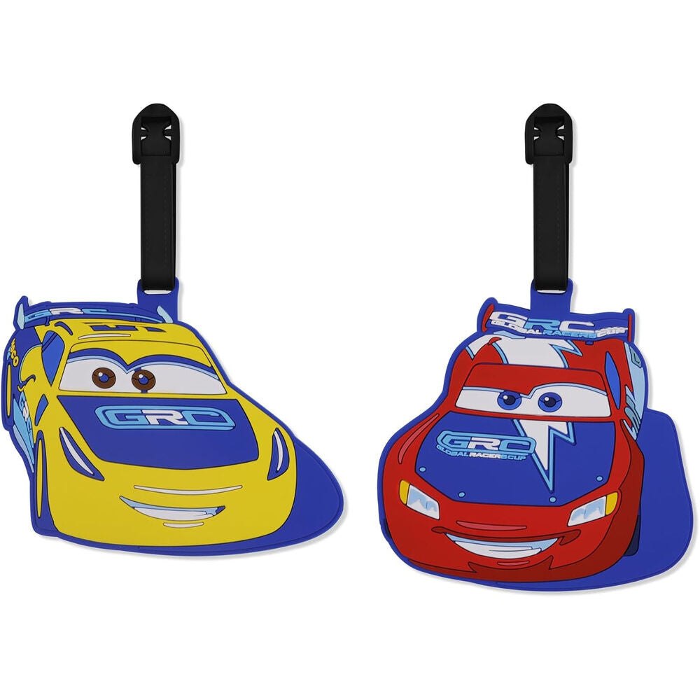 Set mit 2 Disney Pixar Cars Gepäckanhängern