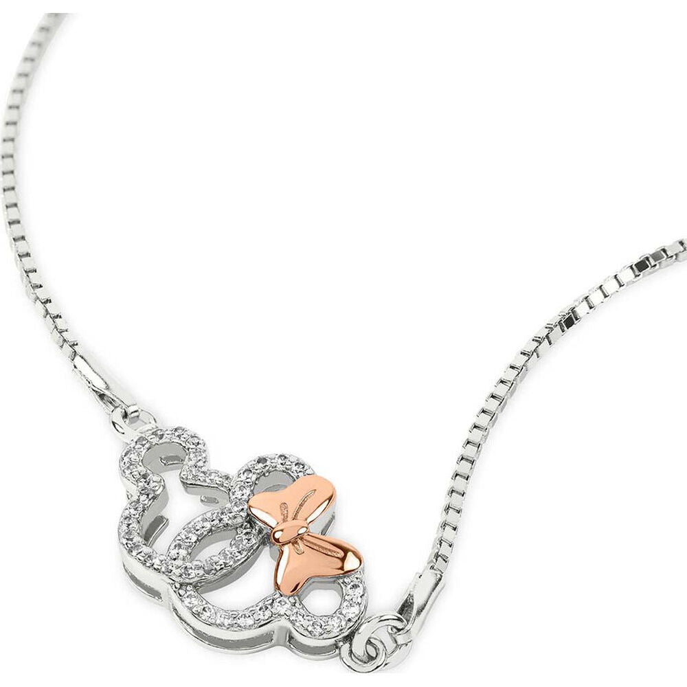 Mickey & Minnie Disney silver bracelet