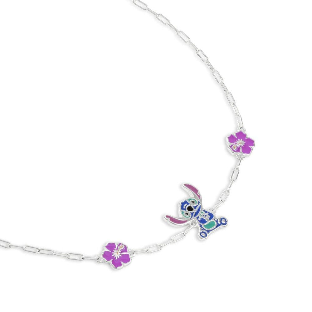 Braccialetto d'argento Disney Stitch